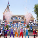 Street performance at Disney Land