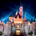 The castle at Disney Land